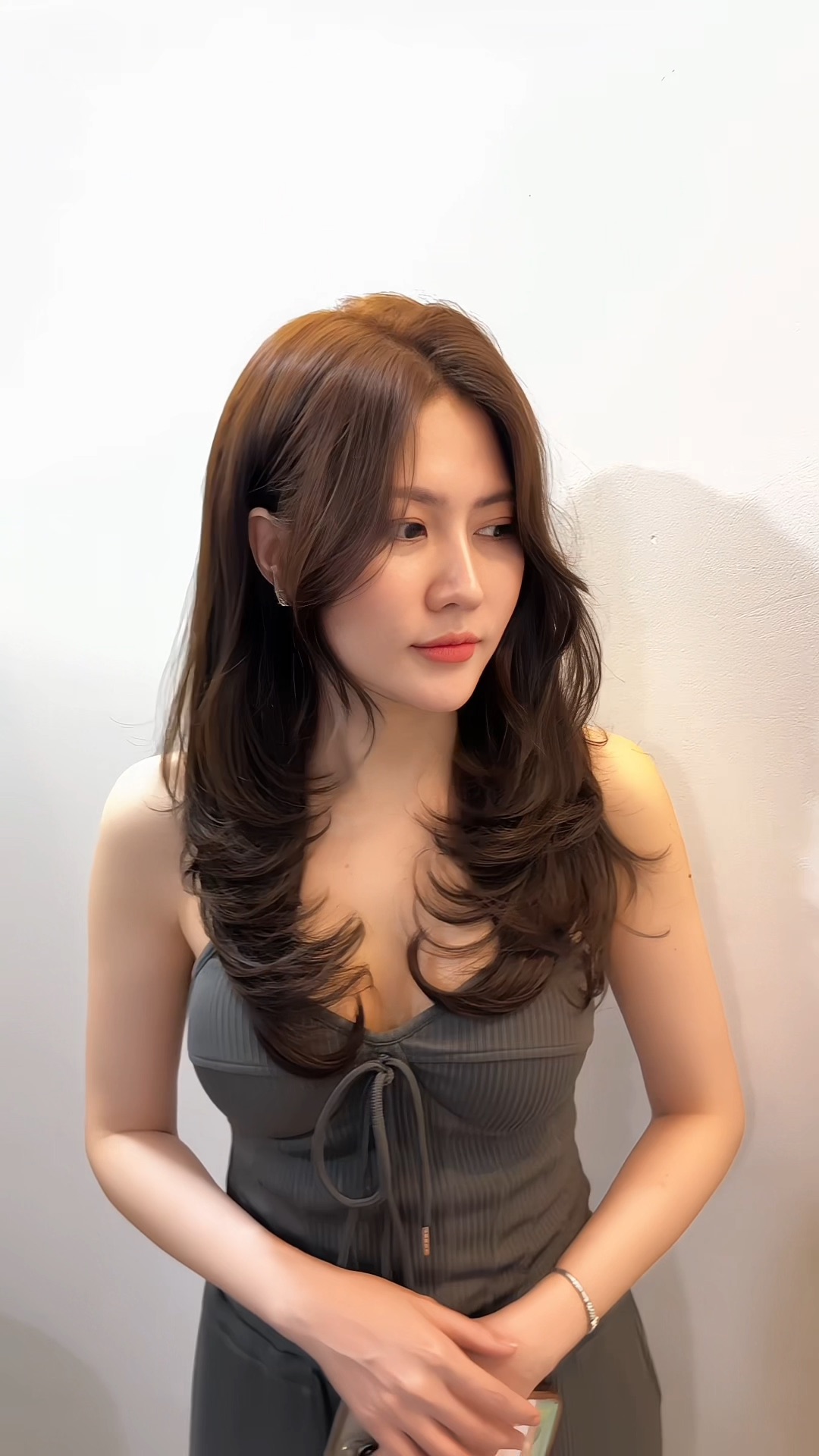 1. Layer Nữ Tính Chuẩn Hàn 🌸